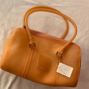 Vintage Y2K Orange Shoulder Purse